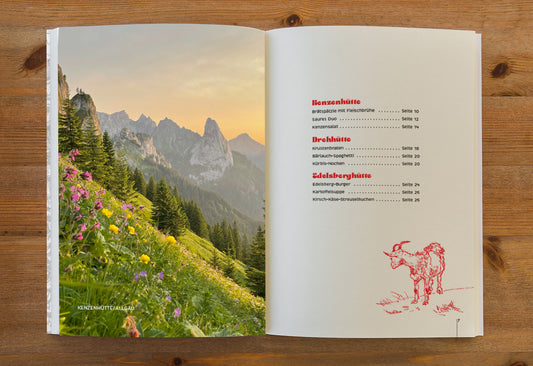 HÜTTENKOCHBUCH – Kulinarische Reise durch die Alpen