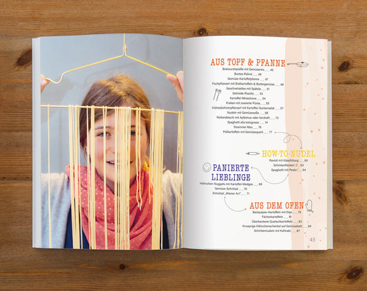 KITCHEN KIDS Kochbuch – Kochen für Kinder leicht gemacht