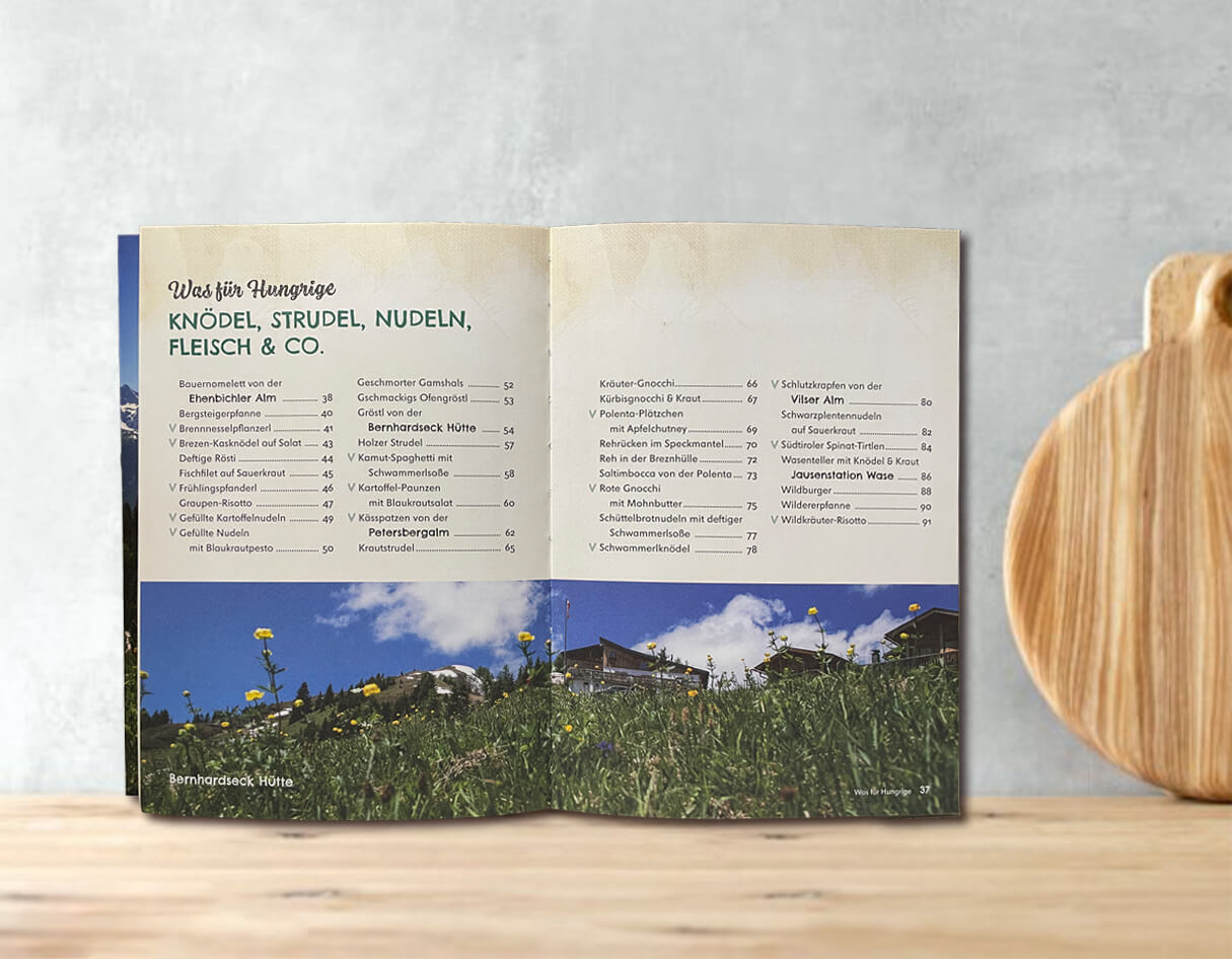 HÜTTENKÜCHE FÜR DAHOAM – die besten Hüttenrezepte