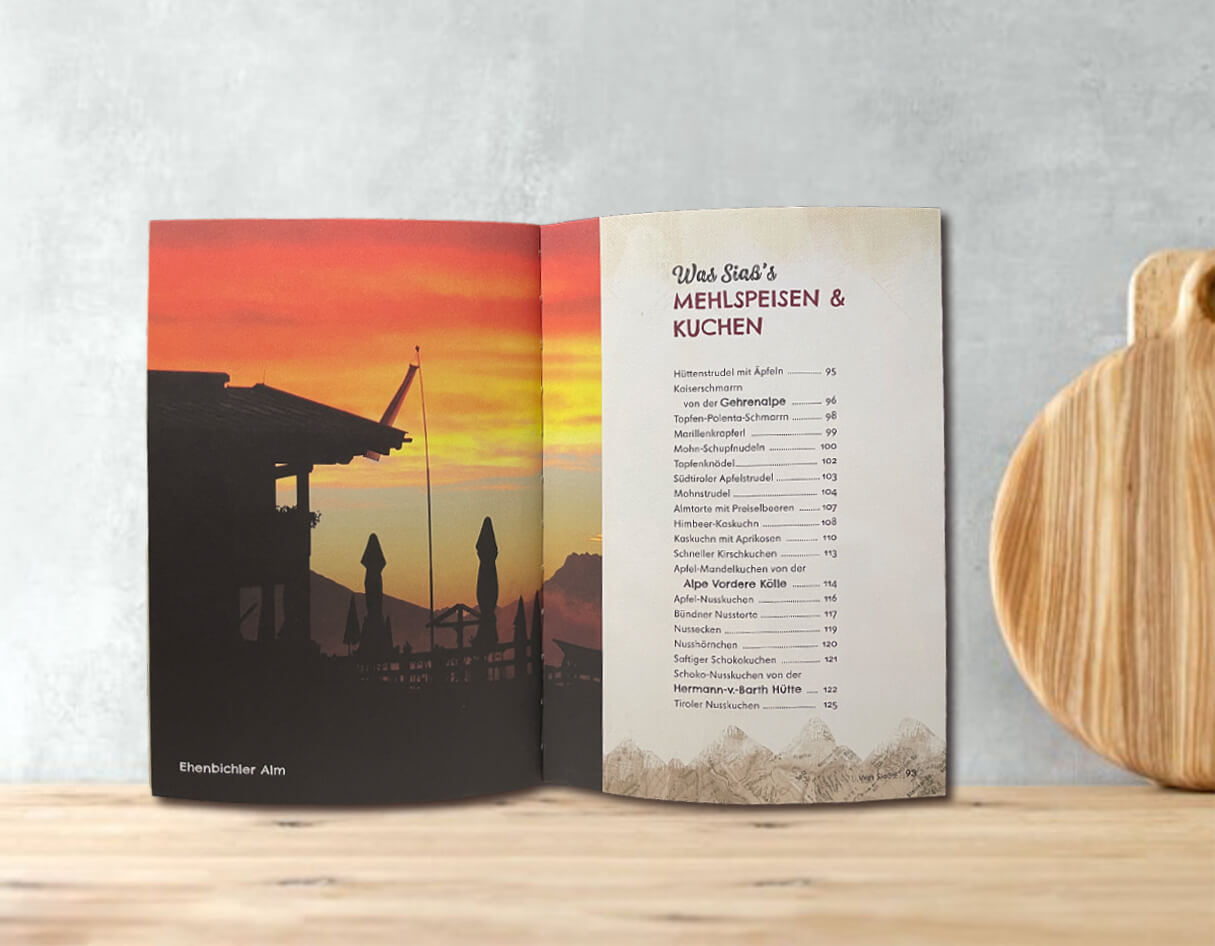 HÜTTENKÜCHE FÜR DAHOAM – die besten Hüttenrezepte